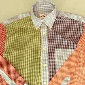 Brooks Brothers Multicolor Gingham Fun Shirt  S